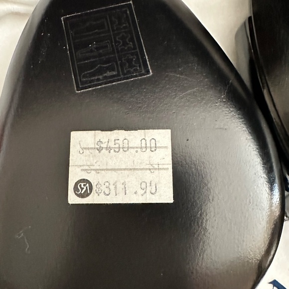 Genuine Prada Calzature Donna Black Patent Heels - Picture 5 of 10